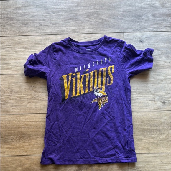 Minnesota Vikings Purple T-Shirt Youth - Picture 1 of 4